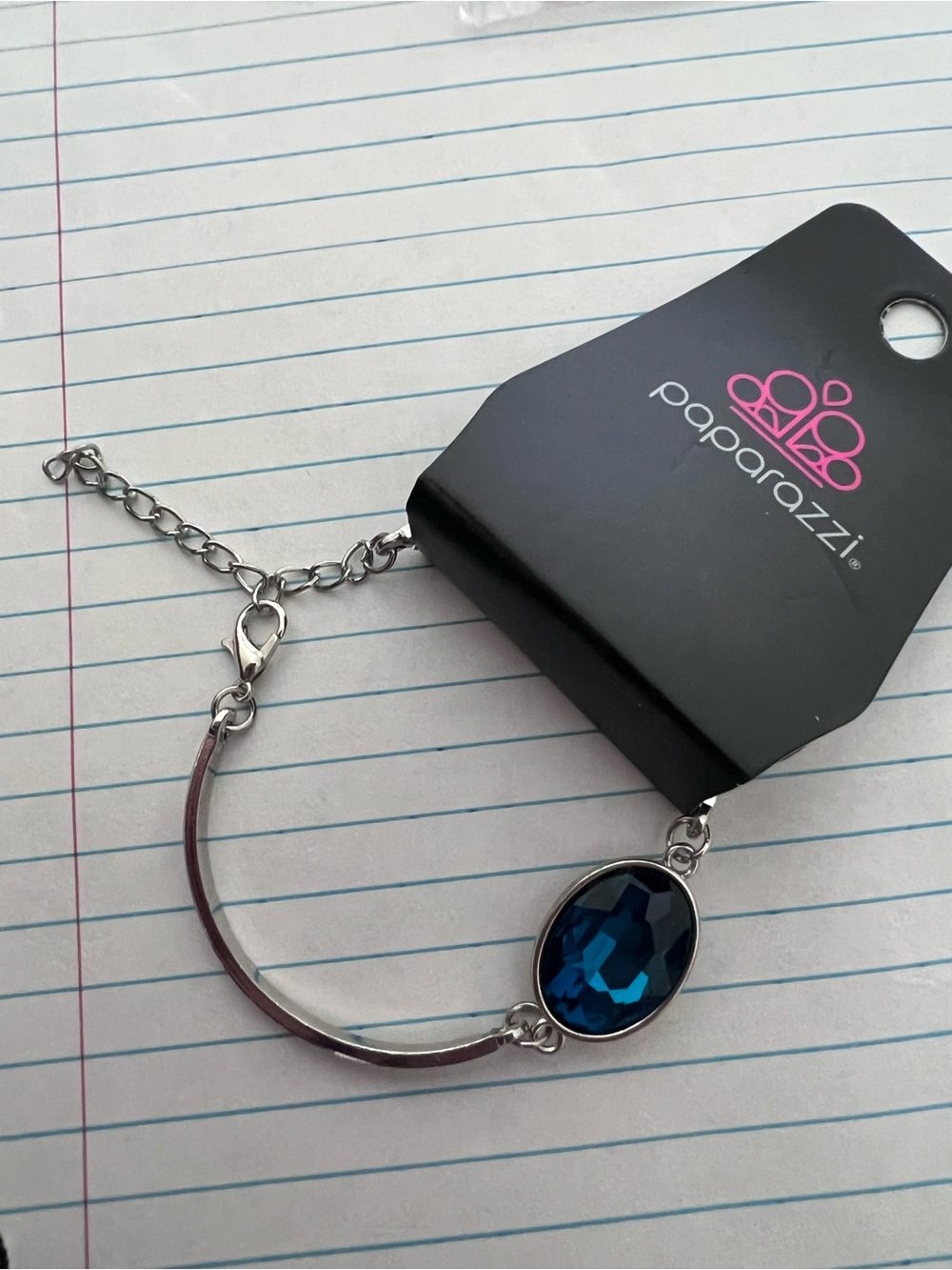 Paparazzi Blue Earrings/Bracelet Set - Picture 5 of 5
